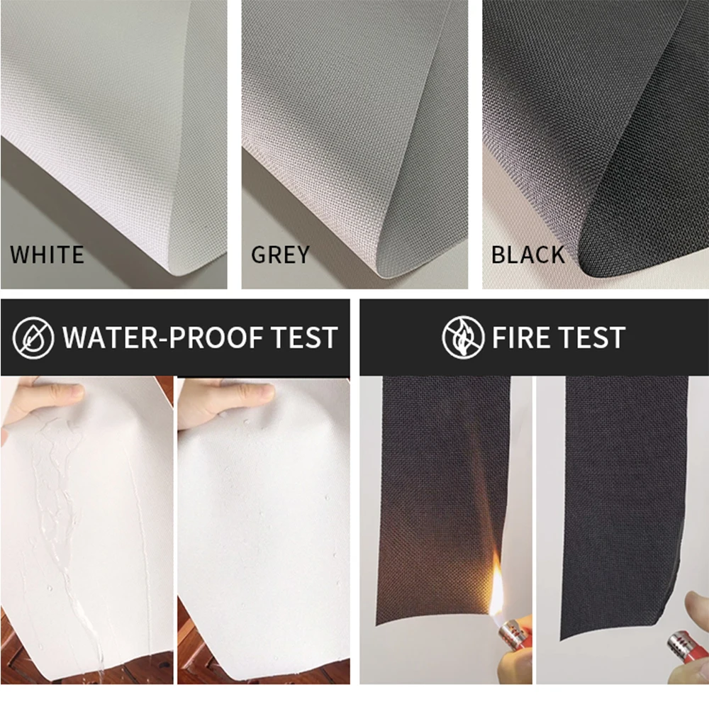 Blindify регулируемый размер моторизованные шторы на роликах Smart WiFi приложение Google