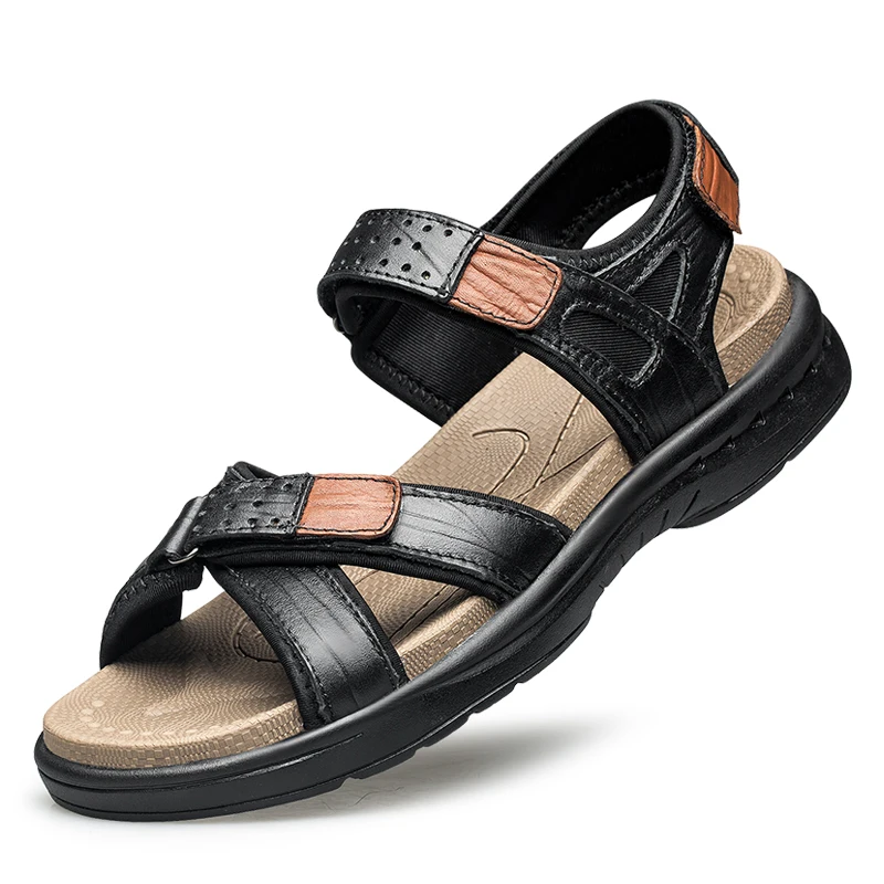 

Классические мужские сандалии; Летние мягкие сандалии; Удобная мужская обувь; Сандалии из натуральной кожи; Мягкие мужские сандалии в римск...