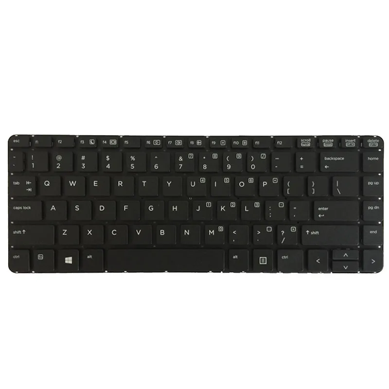 Новая английская черная клавиатура для ноутбука HP ProBook 440 445 G1 без