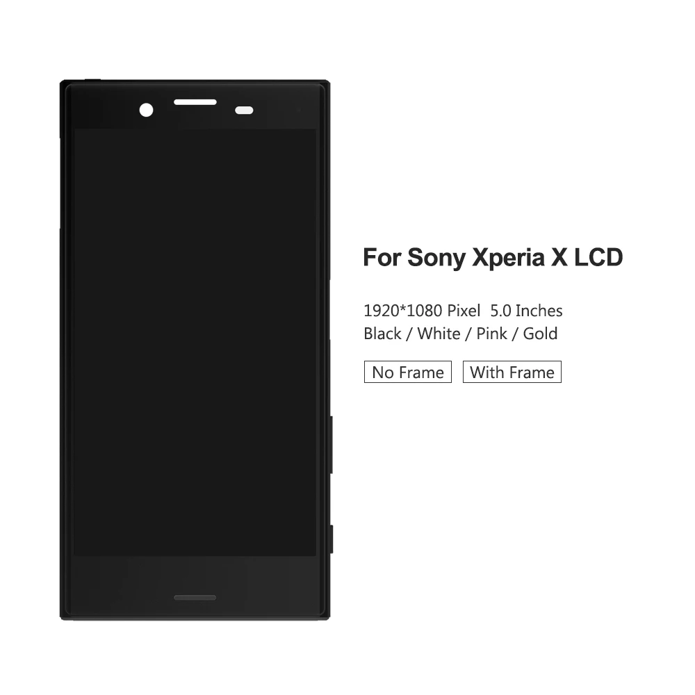 Оригинальный дисплей 5 0 ''для Sony Xperia X ЖК с сенсорным экраном дигитайзер в сборе