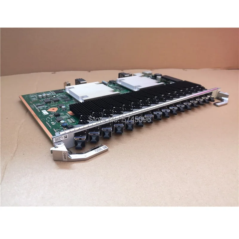16-портовый XG-PON и GPON комбо OLT интерфейсная плата H901CGHF H902CGHF с 16 шт. N2A или C + SFP модули