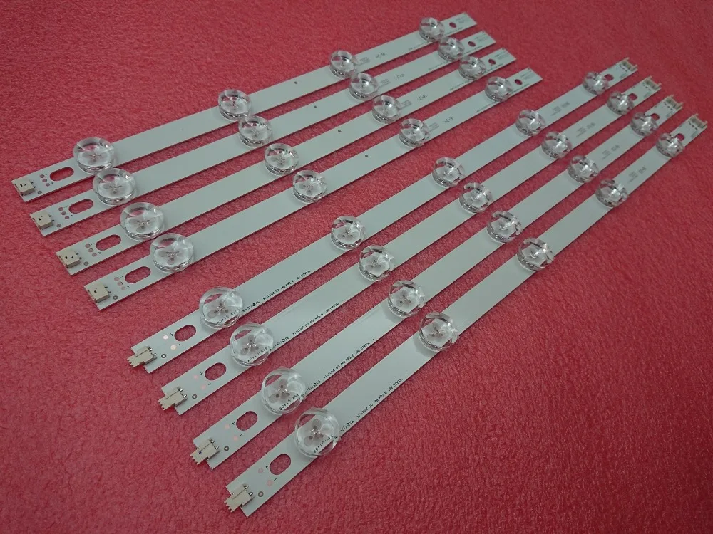 10 шт./набор = 80 шт. светодиодный Подсветка полосы для LG 39LN540V 39LN5100 39LN5700 39LN5400 39LA6200