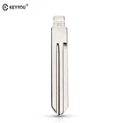 Ключ дистанционного управления KEYYOU, металлический, неразрезанный, KD, номер типа #22, для Nissan, Opel