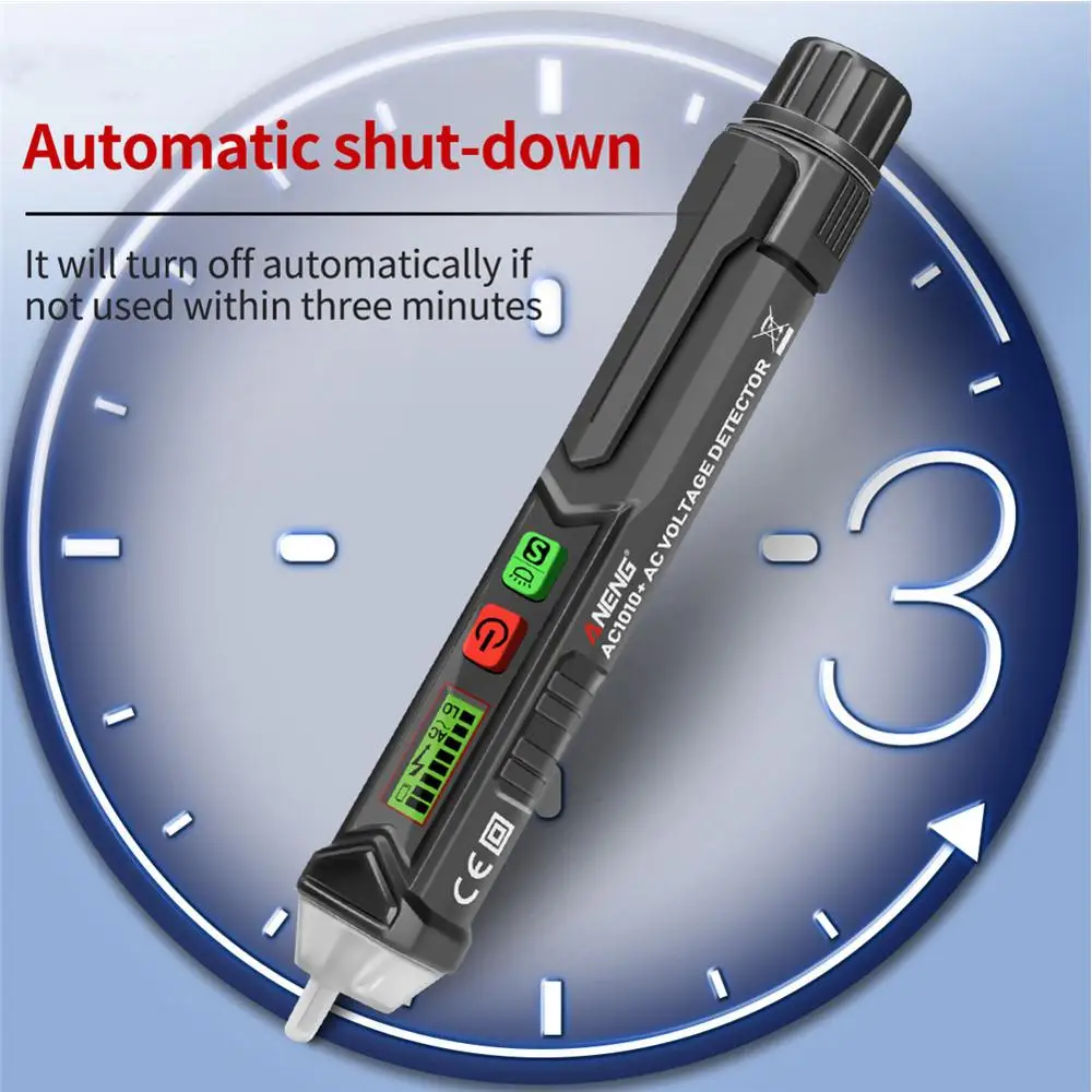 Цифровой тестовый измеритель напряжения переменного тока 12 1000 в|Измерители