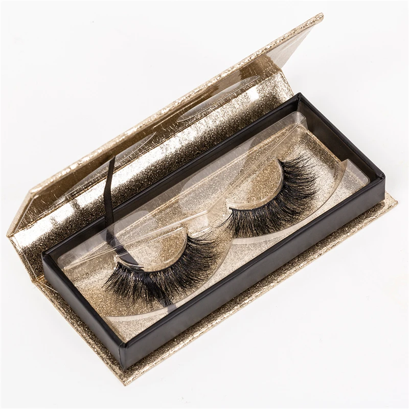 Custom Eyelashes Packing Boxes Gift box Lashes Package Customize Storage Cases Makeup Cosmetic Case Mink False Eyelash 1Pcs