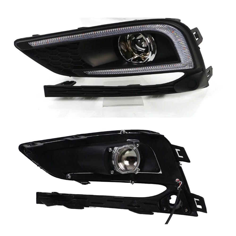 Автомобильная проблесковая 2 шт. для Chevrolet Cruze 2016 2017 светодиодный DRL светильник s