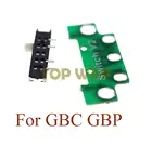 50 комплектов, сменный выключатель питания GBA SP для GBA ВКЛ.ВЫКЛ., Новая плата переключателя питания ВКЛ.ВЫКЛ. Для ремонта игровой консоли GBCGBP