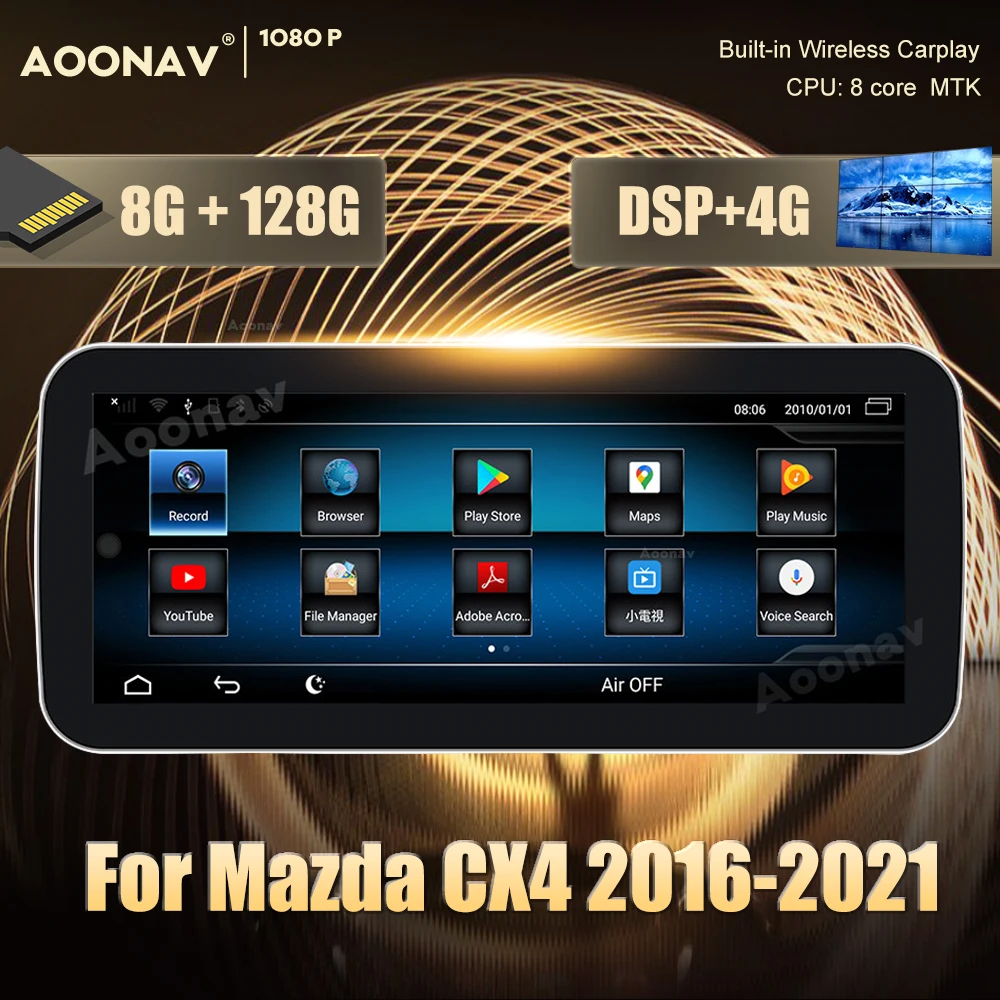 

2 din Android car GPS radio multimedia player For Honda Accord 10 2016-2021 car GPS navigation Stereo receiver player Head Unit