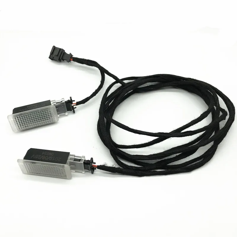 Автомобисветильник светодиодный жгут проводов для ног VW PASSAT B6 B7 B8 CC Golf 6 7 MK7 Tiguan Jetta