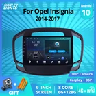 Автомагнитола 2DIN на Android 10 для Opel Insignia 2014-2017, стереоприемник, GPS-навигация, Авторадио DSP, Автомобильное видео, стерео, без DVD, 2DIN