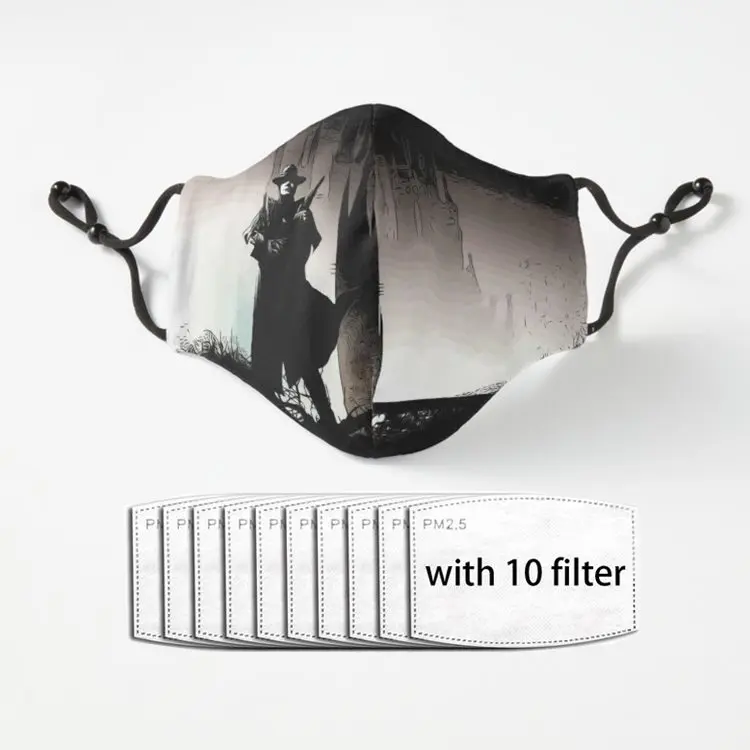 

Маска унисекс из полиэстера, с фильтром