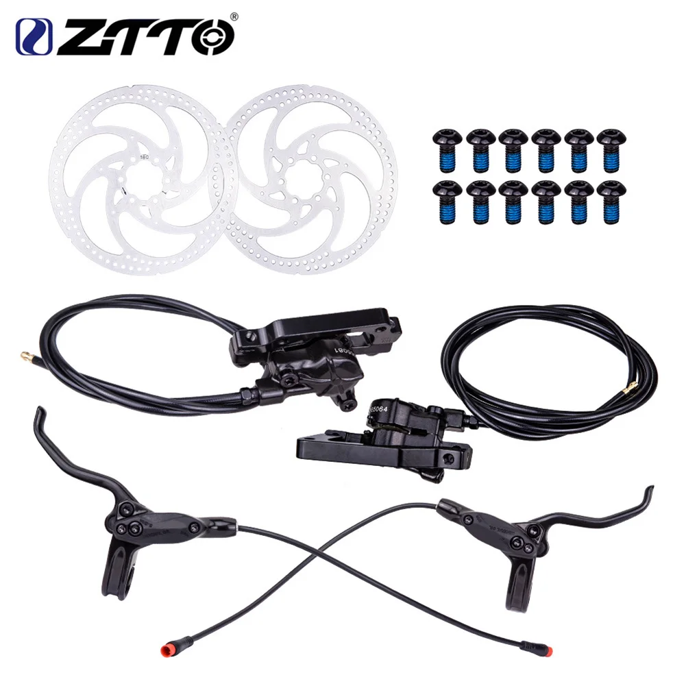 

E-Bike Hydraulic Disc Brakes Suit Front and rear Oil pressure Universal
