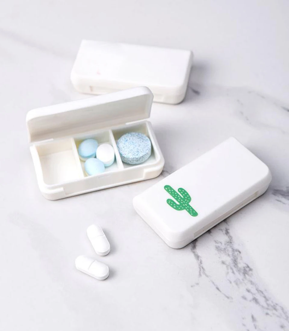 Портативная маленькая медицинская коробка дорожный органайзер для хранения