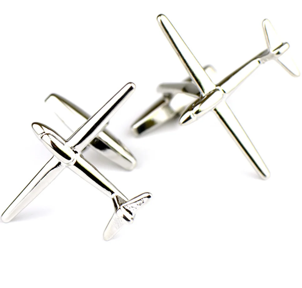 10 пар/лот битва Детские комплекты одежды с изображением самолета Запонки