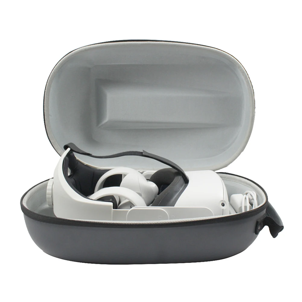 

New Protable VR Accessories For Oculus Quest 2 VR Headset Travel Carrying Case EVA Storage Box For Oculus Quest 2 Protective Bag