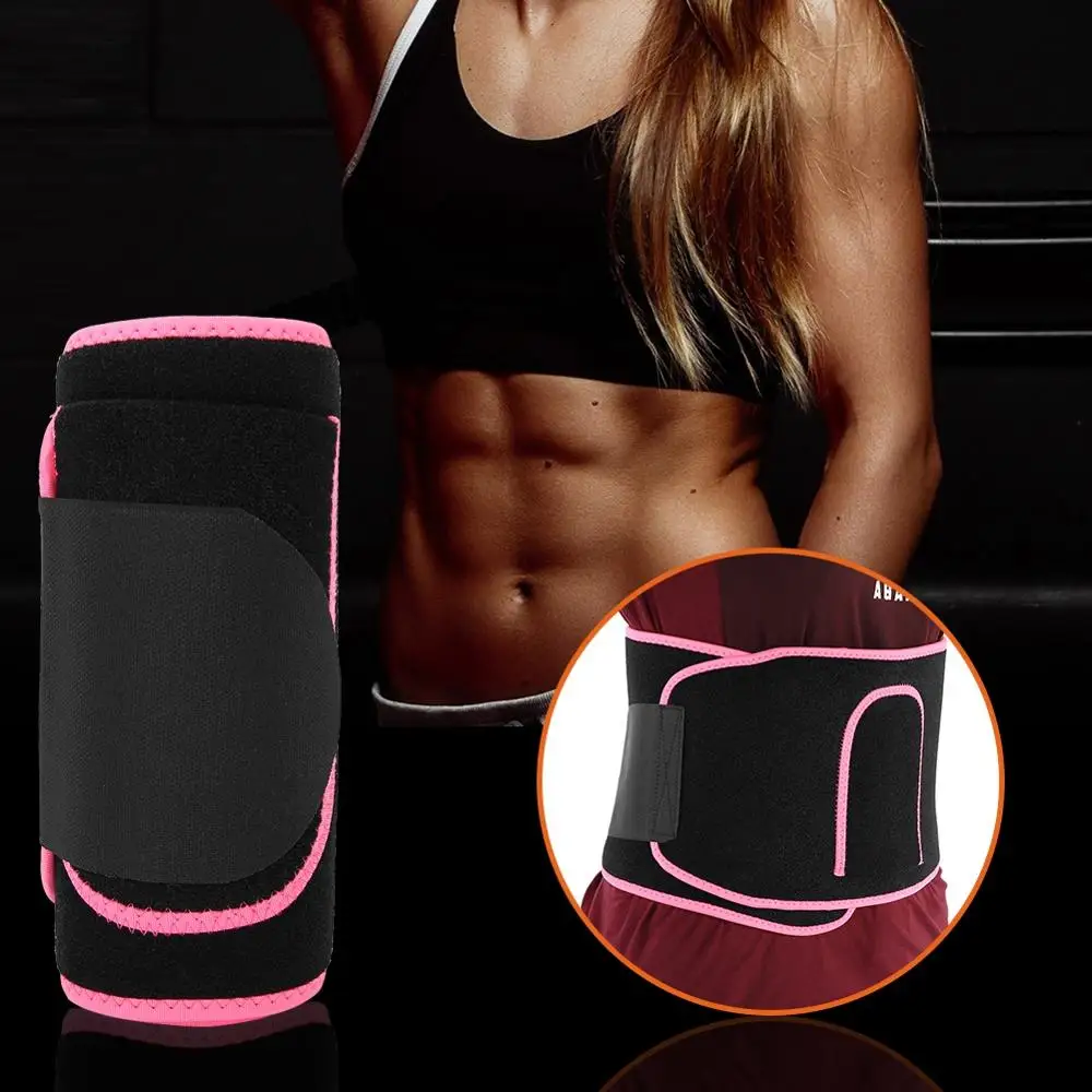 Пояс триммер для снижения веса и пота спортивный безопасный аксессуар