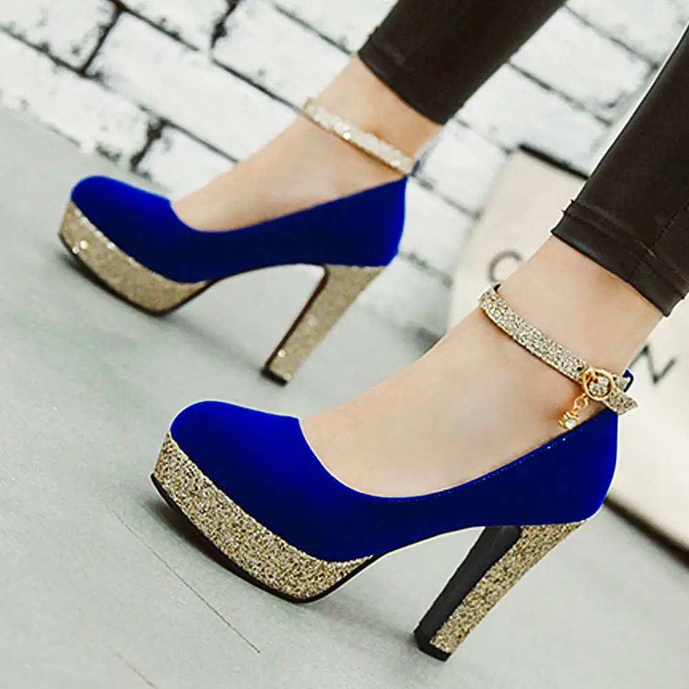 

GIGIFOX 2021, элегантные женские туфли-лодочки на высоком каблуке с Новинка Лидер продаж, пикантная обувь на платформе с высокими каблуками, Ins пи...