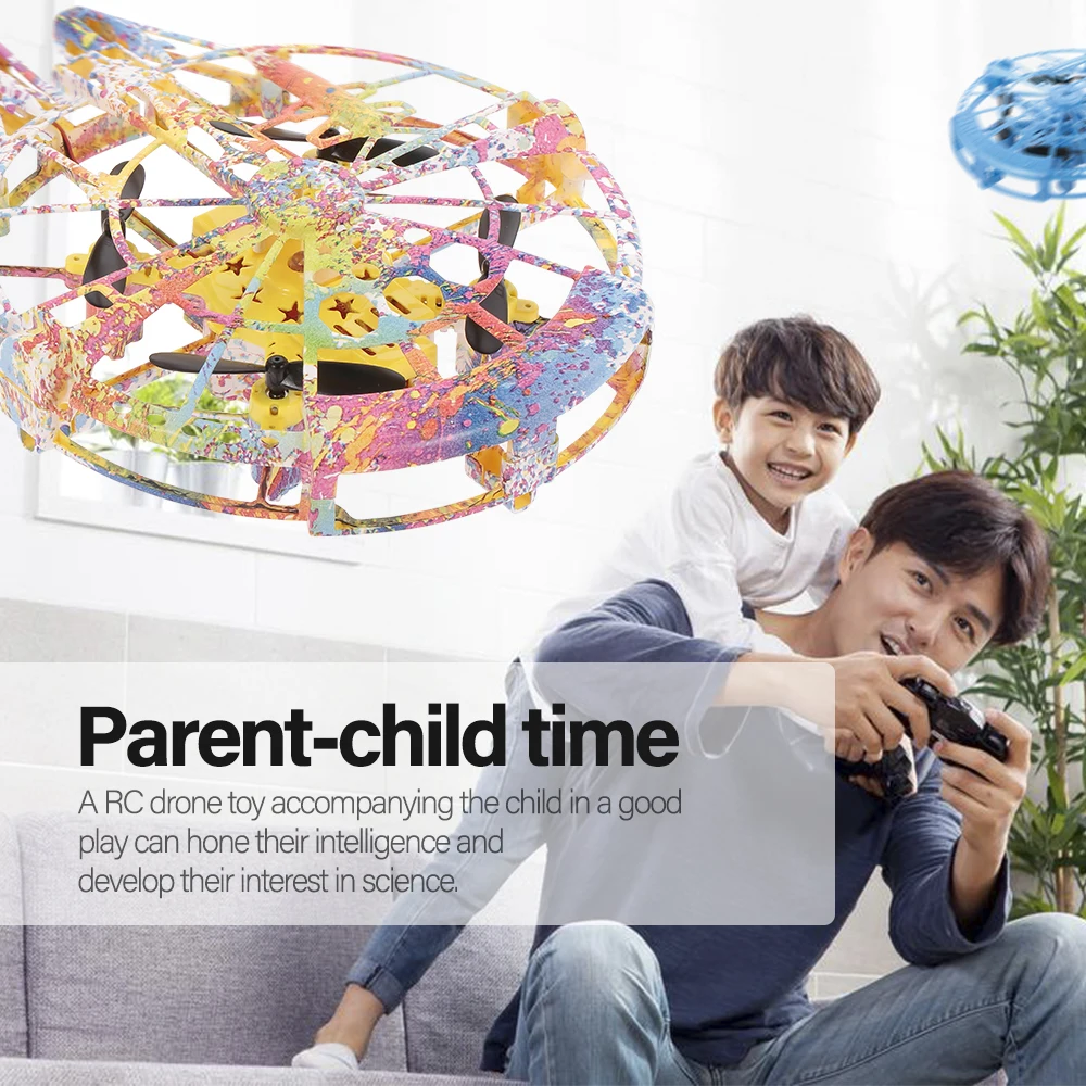 Квадрокоптер детский с дистанционным управлением 2 4 ГГц канала|Радиоуправляемые
