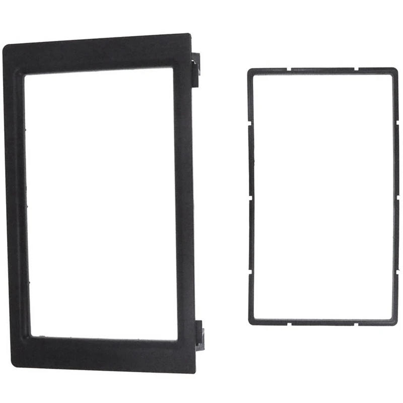 

2 Din Car Radio Stereo o Bezel Facia Panel Trim Dash Radio Fascia Multimedia Frame Kit for SAAB 9-3 2007-2011