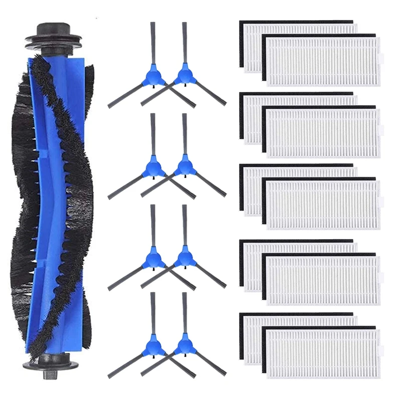 

Набор аксессуаров для пылесоса Eufy RoboVac 11S 30 (10 фильтров + 8 боковых щеток + 1 роликовая щетка), 19 шт.