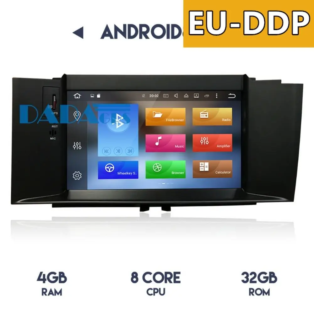 Автомагнитола на Android 8 7 1 С GPS навигацией головное устройство для Citroen C4 C4L DS4 2012 2013