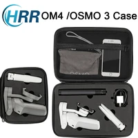 carrying case for dji om 4 dji osmo mobile 3 compatible with tripod extension rod accessoriesom4 hard eva storage bag box