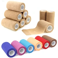 4 inch 15 rolls cohesive bandage wrap self adhesive bandage for dog cat horse pet animals ankle sprains swelling