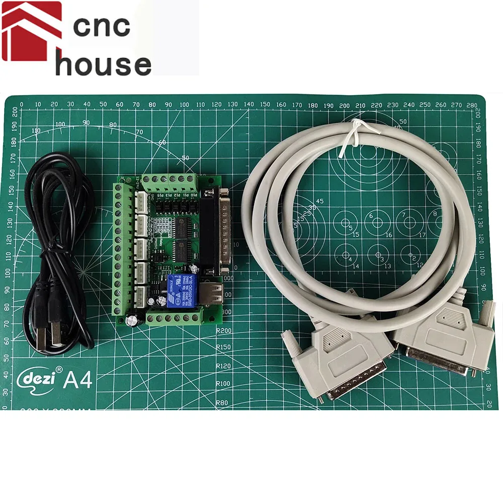 Гравировальный станок MACH3 с 5 осевой платой управления ЧПУ оптроном контроллером