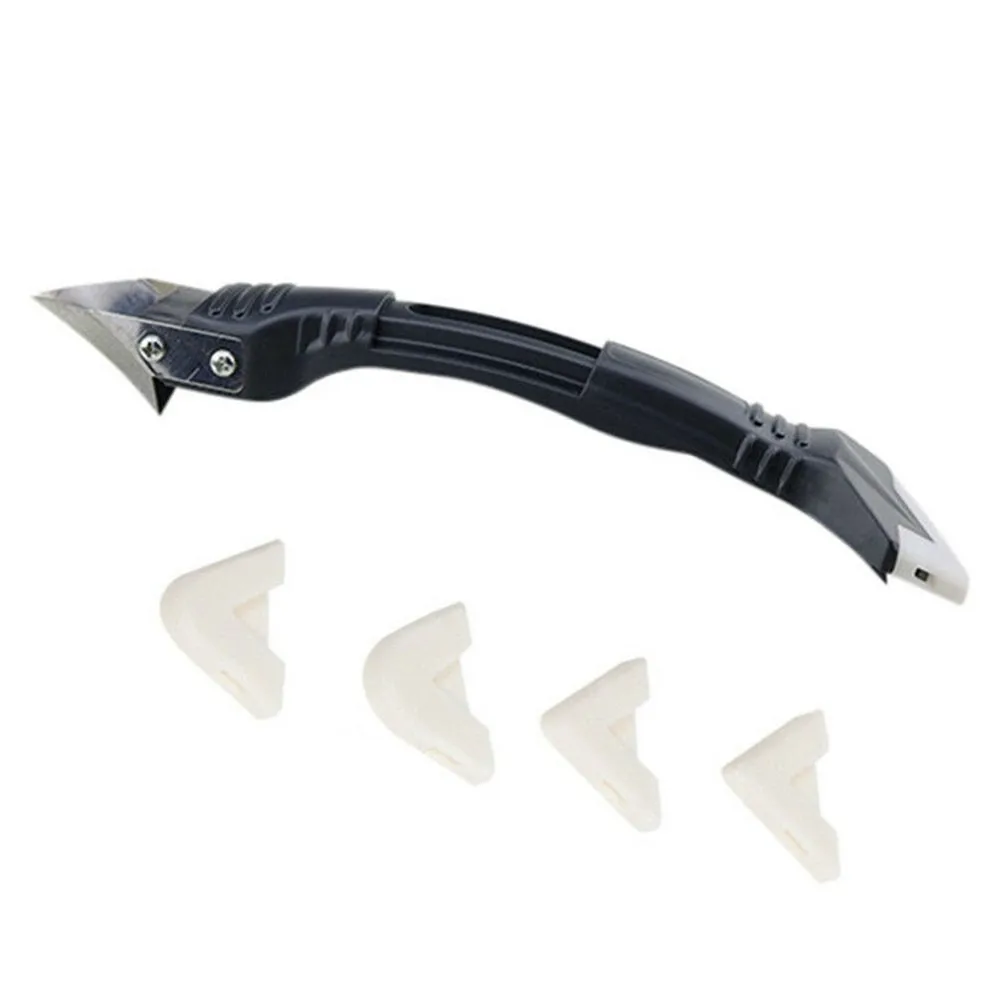 

3 In 1 Multifunctional Silicone Remover Caulk Finisher Sealant Smooth Scraper Grout Kit Tools Set Glass Glue Angle Scraper
