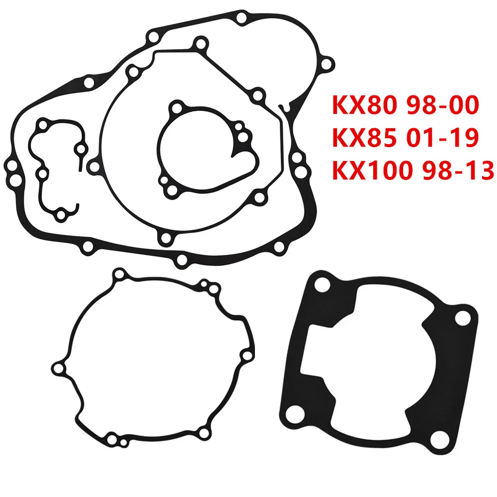 

Комплект прокладок крышки картера двигателя мотоцикла для Kawasaki KX80 1998-2000 KX85 2001-2019 KX100 98-13
