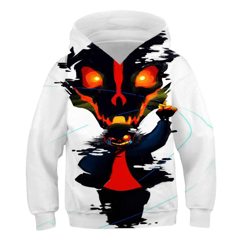 

2021 3D New Undertale game Autumn Winter Boys Girls Clothes Cotton Hooded Sweatshirt Children's Kids Casual Sportswear Clothing