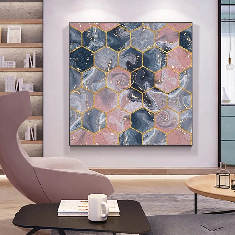 Настенные постеры в скандинавском стиле современные абстрактные настенные