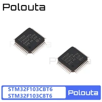 polouta microcontroller unit stm32f103cbt6 lqfp 48 32 bit mcu computer components encoder electronic kits potentiometer