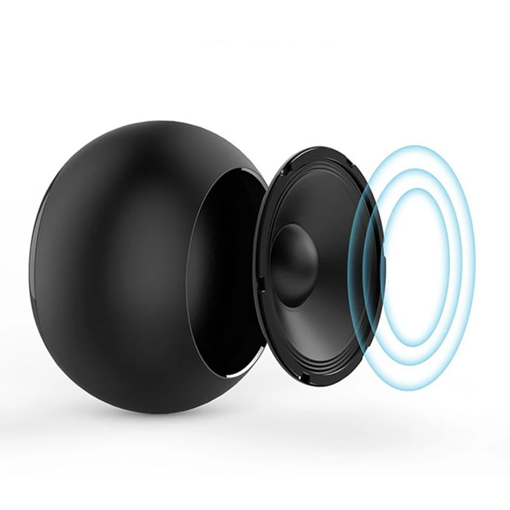 

Mini Portable Bluetooth Metal TWS Music Player Solid Color Subwoofer Loudspeaker for Outdoor Mobile Phone Music Playing