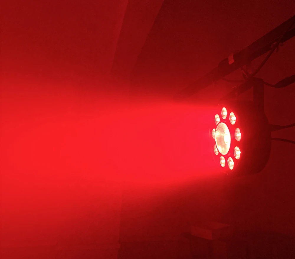 Светодиодный прожектор с беспроводным управлением сцсветильник дистанционным 2