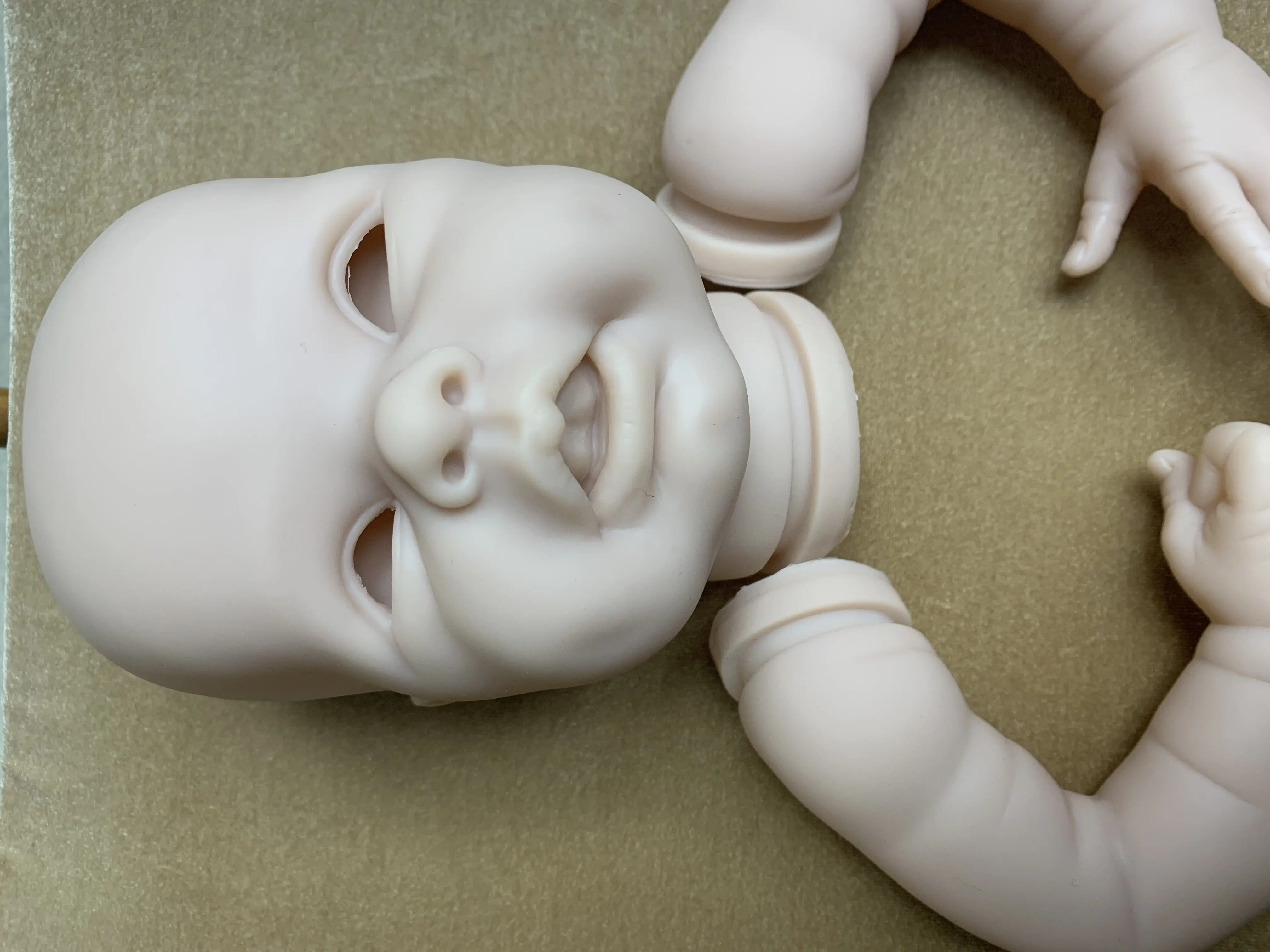 Новый 22 &quotReborn Doll наборы с 3/4 конечностей Новорожденные набор кукол для bebe reborn kit