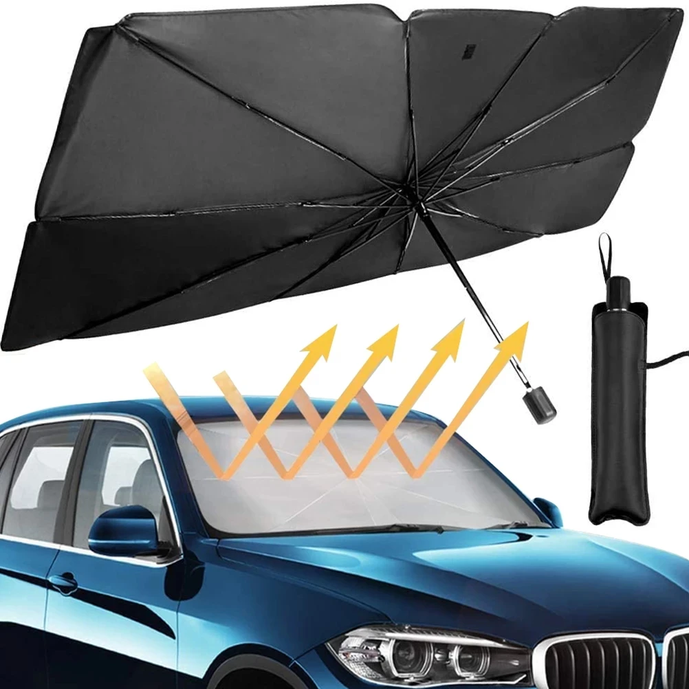 

Car Sun Shade Protector Parasol Auto Front Window Sunshade Covers Interior Windshield Cover Protection Windscreen Accessories