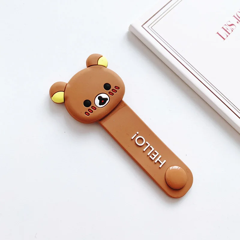 Style 7 Милый мультяшный намоточный чехол для iPhone, usb-кабель для зарядки наушников, кабель для передачи данных, ремень для хранения наушников, защитный чехол - Цвет: Style 7