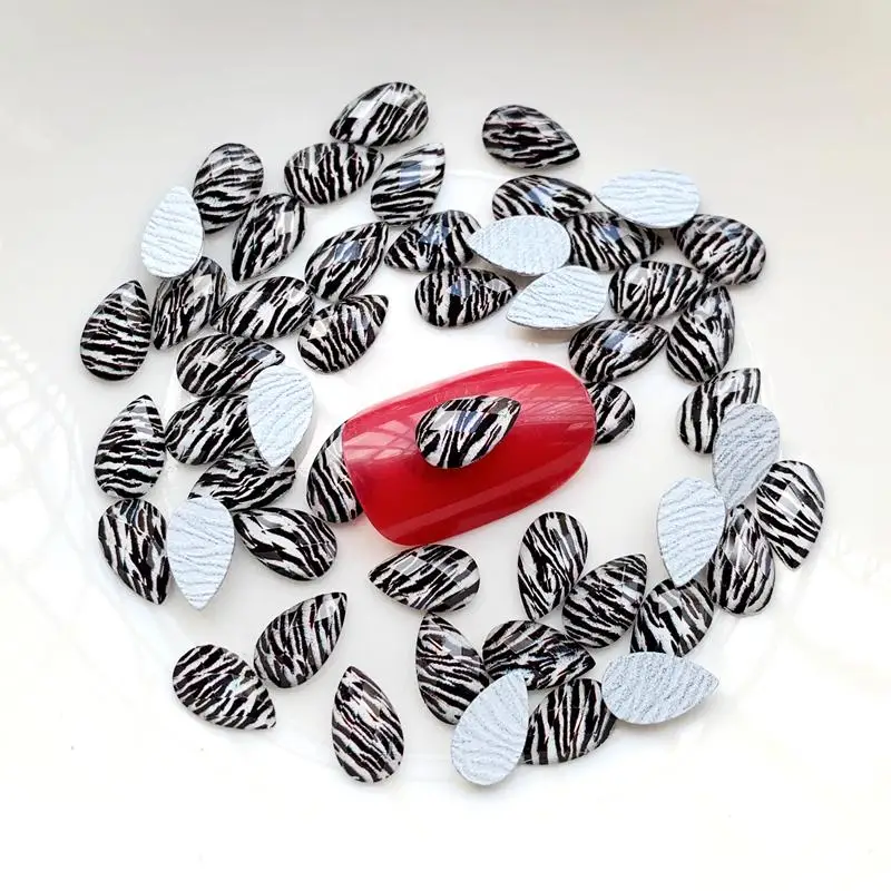 

New water drop 6mm * 10mm nail art diamond is used for 3D Nail Decoration /jewelry production rhinestones 100pcs/lot