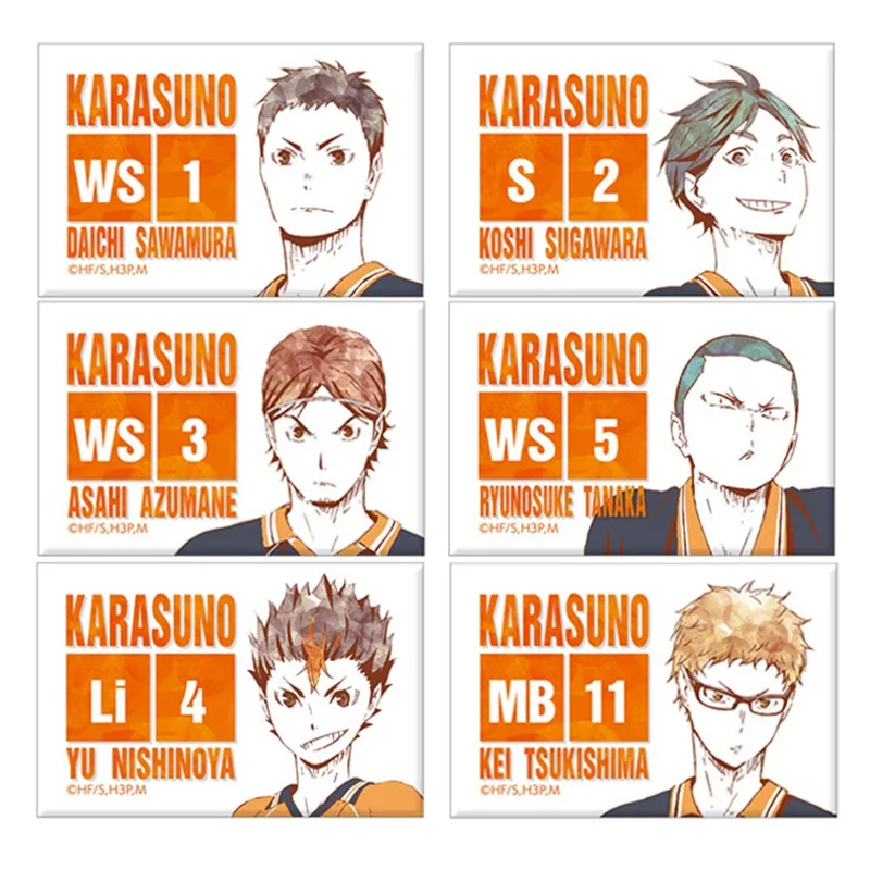 

22pcs Anime Manga Haikyuu!! Stickers Hinata Shoyo PVC Crystal Card Stickers Collection Stickers Volleyball Boy For Bus Card ID