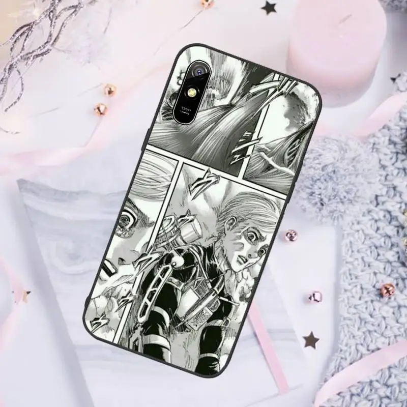 

Armin Arlert Attack on Titan Phone Case For Xiaomi Redmi note 8 9 pro 7 8T 9A 9S K20