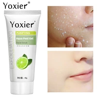 face scrub peeling gel moisturizing exfoliating remove dirt acne improve dullness whitening oil control refreshing skin care 40g