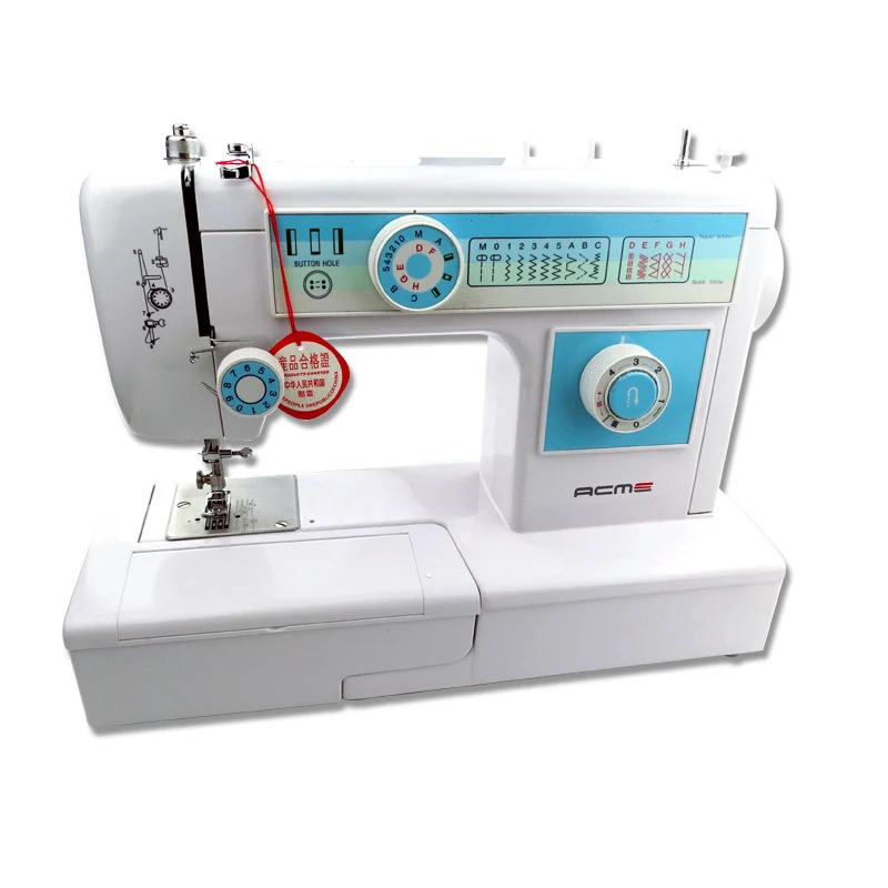 

Multifunction Seaming Sewing Machine 220V Electric Clothing Alloy Lock Buttonhole Buttons Zipper Embroidered Sewing Equipment