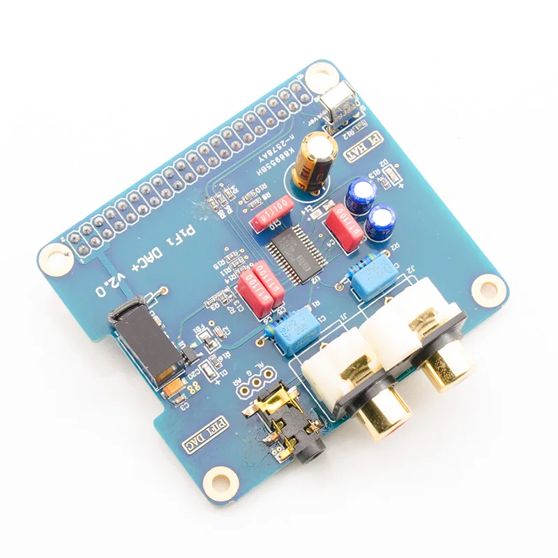 Аудио звук HIFI DAC модуль карты I2S интерфейс для Raspberry PI 3B/2B