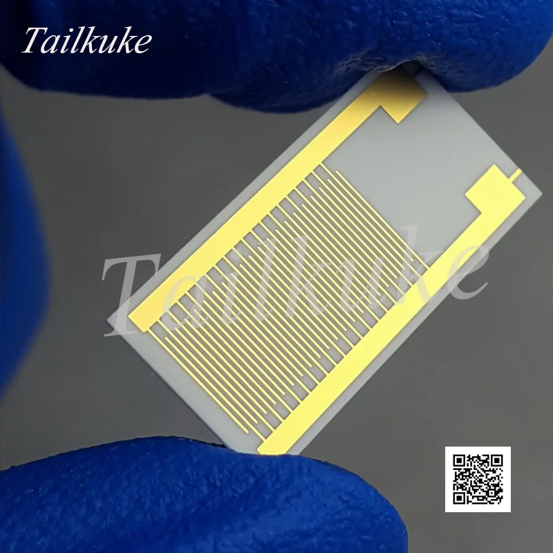 Интерцифровой электрод керамическая линейная пластина золотой датчик обработки