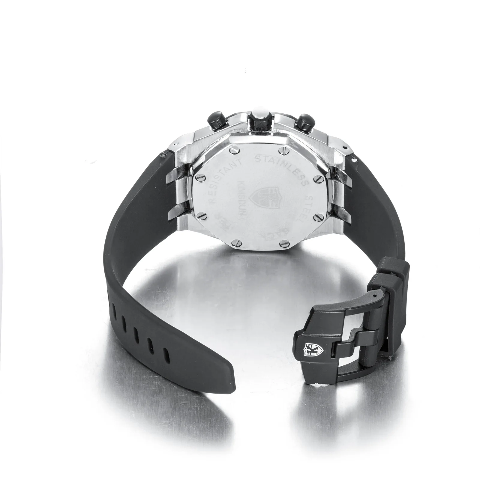 Switzerland Royal Rolexable Japan Miyota кварц модные часы мужские силиконовые три глаза