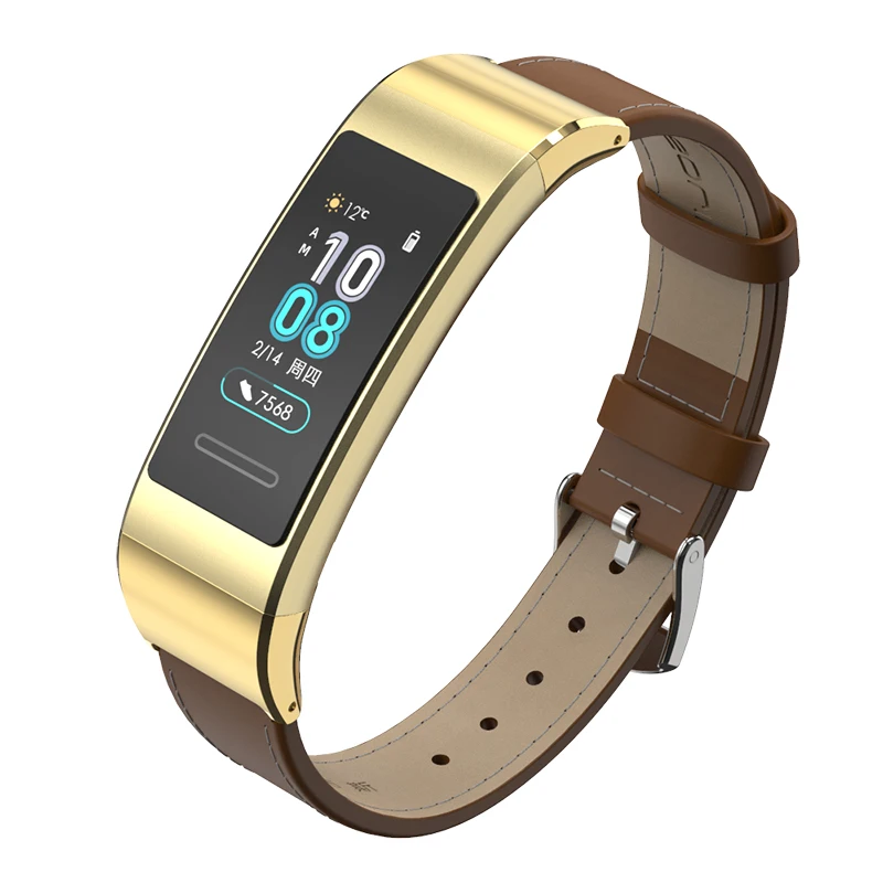 Mijobs для huawei Band 3 pro ремешок в ремне для наручных часов для huawei Band 3 кожаный браслет из нержавеющей стали смарт носимые аксессуары