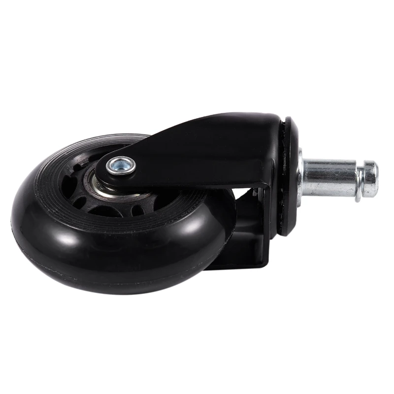 

Furniture caster Office Chair Caster Wheels Roller Rollerblade Style Castor Wheel Replacement (2.5inches)