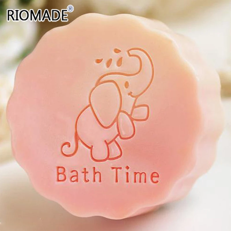 

Cute Elephant Handmade Soap Stamp Animal Pattern Natural Transparent Plexiglass Soap Seal With Handle Acrylic Custom Diy