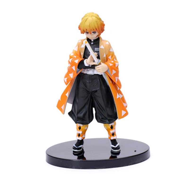 

Free Shipping Anime 16cm Demon Slayer Figure Kamado Tanjirou Nezuko PVC Model Toys Zenitsu Figurine Inosuke Kimetsu No Yaiba